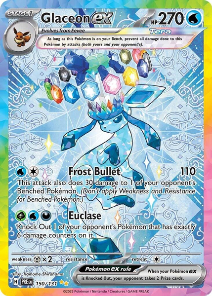 Glaceon ex (PRE 150)